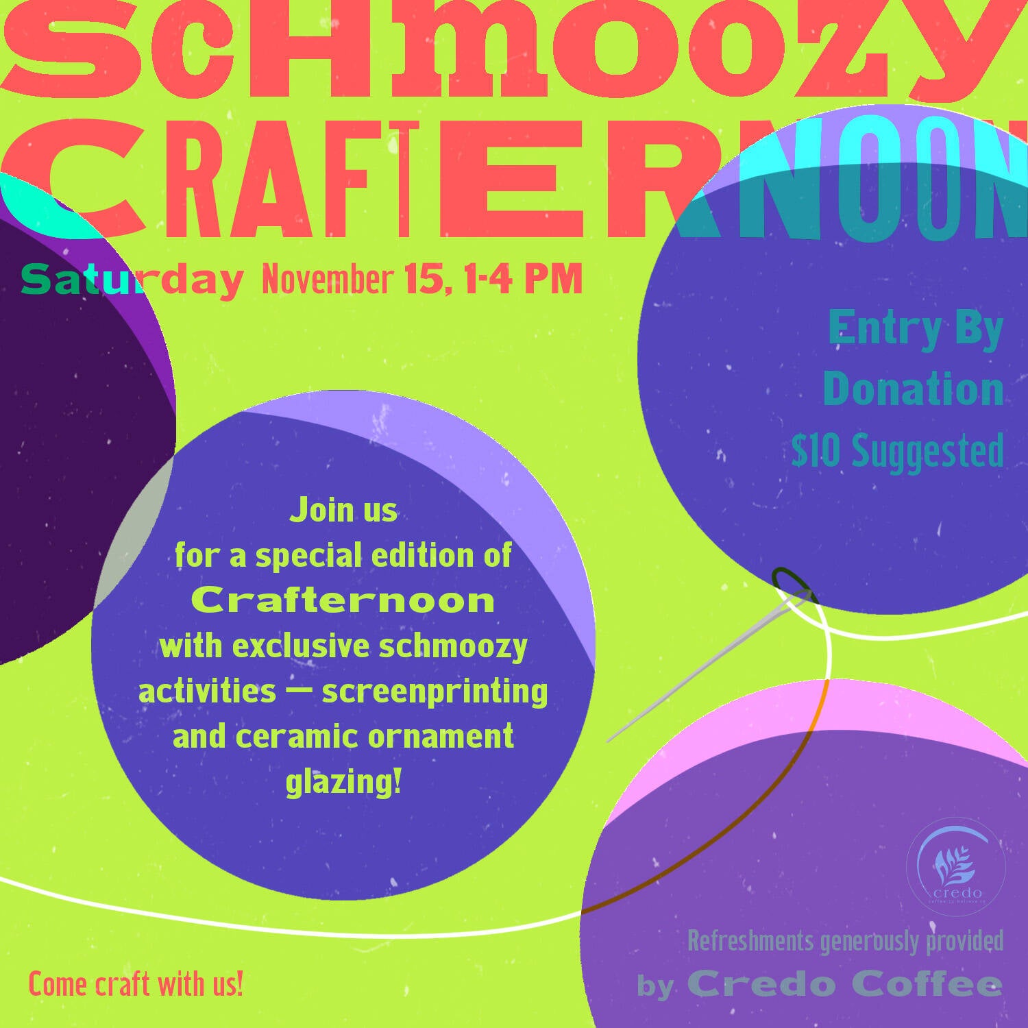 Schmoozy Crafternoon